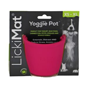 Lickimat yoggie pot roze