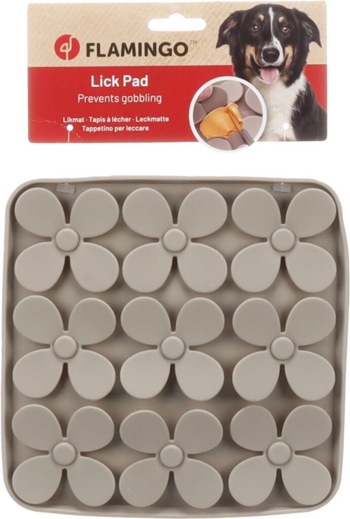 Likmat klaver taupe vierkant 20cm