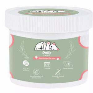 M-PETS DAILY ronde doekjes voor de ogen - 100 stuks