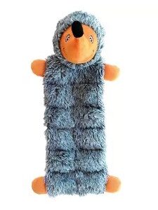 M-PETS erizo squeaker 43x20x15cm grijs