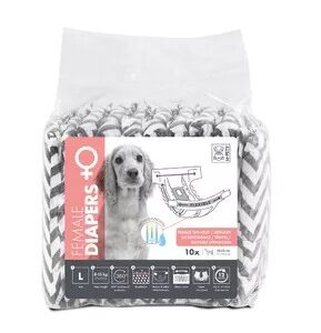 M-PETS luiers vrouwelijk L 10pcs