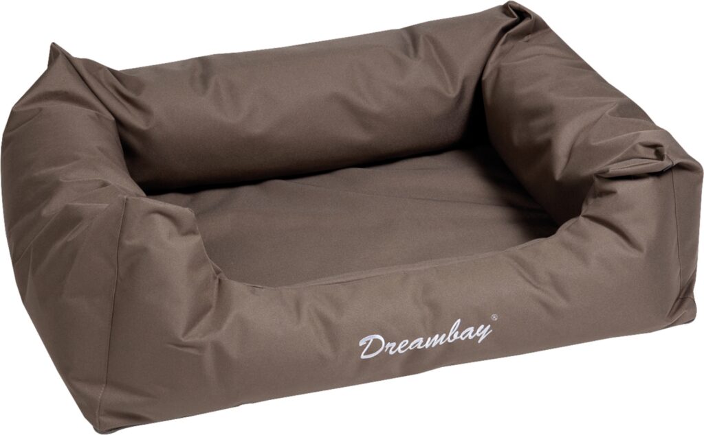 Mand dreambay rechthoekig taupe 100x80x25cm