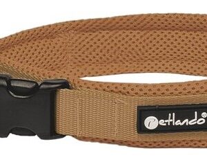 Mesh Halsband XXL cognac