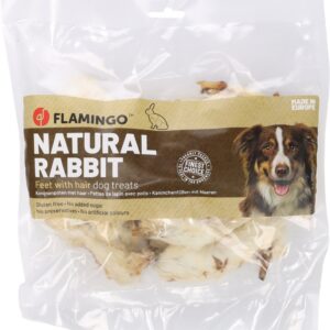 Nature snack konijnenpoten met haar 200g