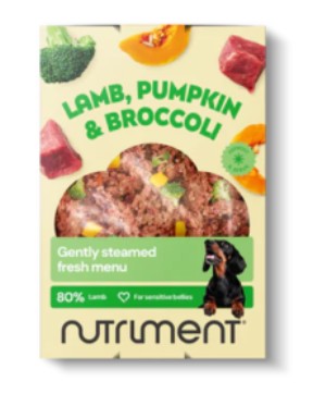Nutriment fresh lamb 400g