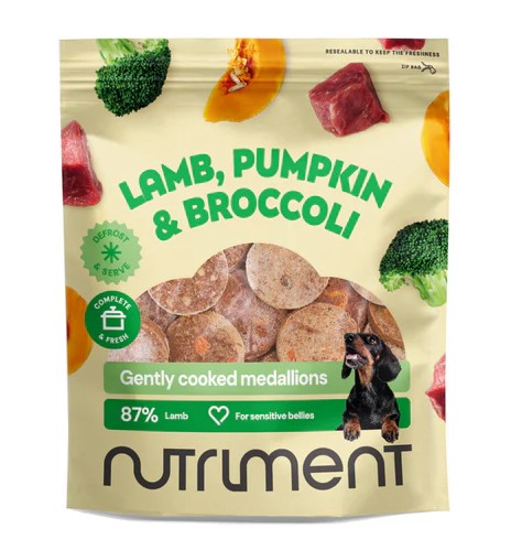 Nutriment fresh medaillons lamb 800g