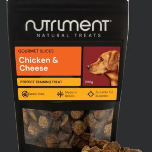 Nutriment training bites chicken & cheese small pack