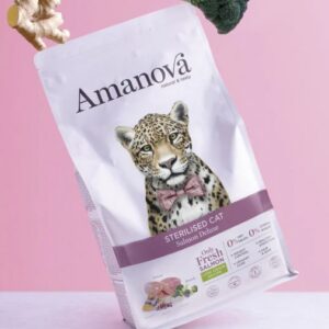 PROMO MAART AM sterilised cat - salmon deluxe 1.5kg