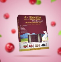 Pawfect dentamust bars cranberry M 195g