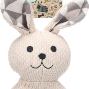 Puppy rabbo konijn met ring wit