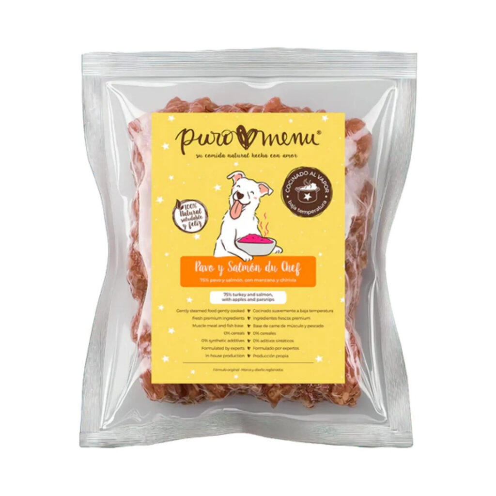 Puromenu turkey & salmon du chef 400g