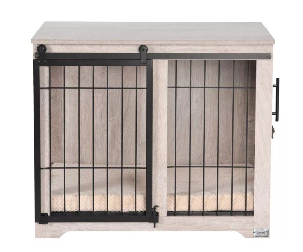 Quapas! premium indoor doghouse wood M