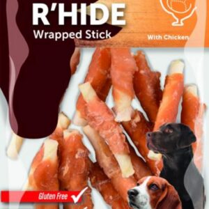 R'Hide Staaf Wit met kip 6cm 15 st 100g