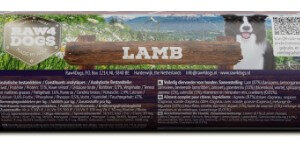 Raw4dogs lamb 450g