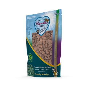 Renske gezonde beloning crunchie kip met kalkoen & eend 200g