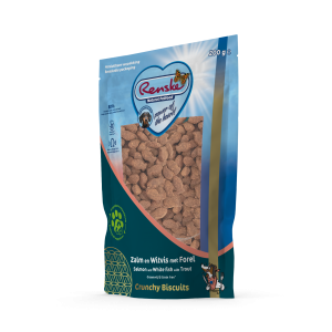 Renske gezonde beloning crunchie zalm & witvis met forel 200g