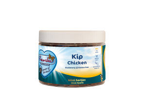 Renske gezonde beloning hartjes kip 300g