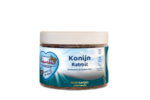 Renske gezonde beloning hartjes konijn 300g