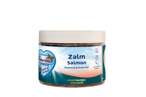 Renske gezonde beloning hartjes zalm 300g