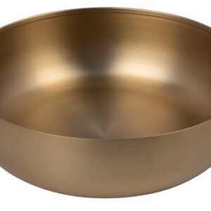 Royal stainless steel dog bowl - gold M