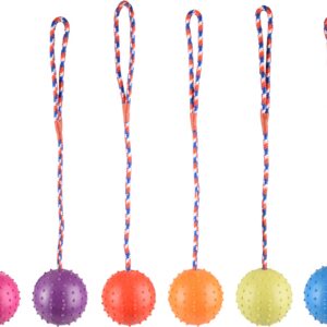 Rubber bal met bel 7cm