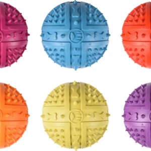 Rubber stekelbal 9cm