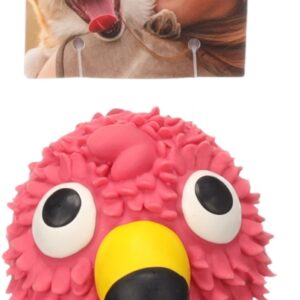 Speelgoed barney flamingo roze 12cm