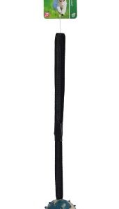 Spikebal rubber 6cm met touwlus