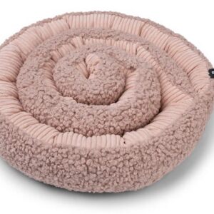 Swirl snuffle mat - pink 34cm