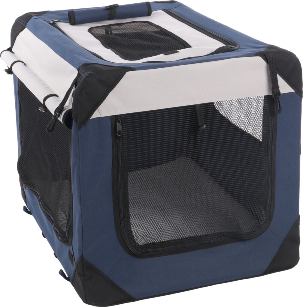 Transportkooi geronimo blauw S 42x60x42cm