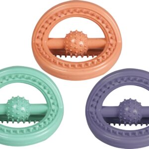 Tri-ring rubber ruffus