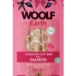 Woolf earth noohide M flat bar with salmon 90g