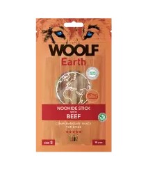 Woolf earth noohide S stick with beef 90g