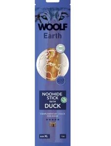 Woolf earth noohide XL stick with duck 85g
