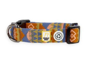 Woolly wolf collar - Nightless night XS