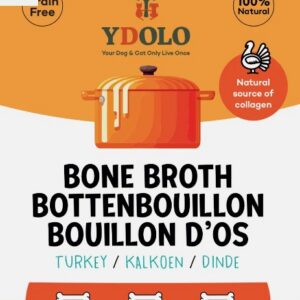 YDOLO bottenbouillon bio kalkoen 230ml