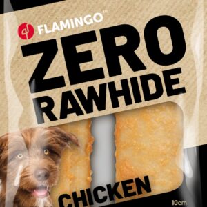 Zero rawhide Wraps met kip 10cm 2 st 120g