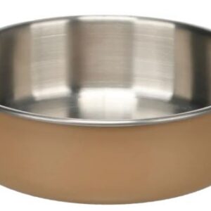Eet- en drinkpot yumi rond beige 16.5cm 870ml