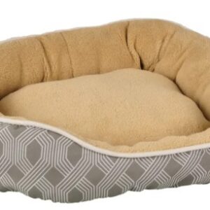 Mand corvara rechthoekig bruin 52x46x15cm