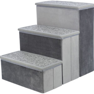 Trap met opbergruimte 34x45x50cm grijs