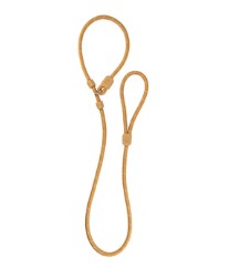 Woolly wolf - Retriever leash wood brown