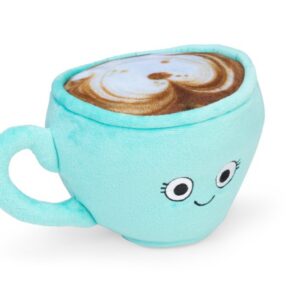 BZ Cappucino blauw pluche