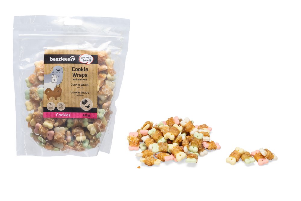 BZ cookie wraps met kip S 400gr