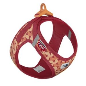 Curli Vest Clasp Air-Mesh - Halve Cirkel Rood L