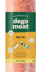 Degomeat kip & rund 1kg