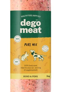 Degomeat rund & pens 1kg