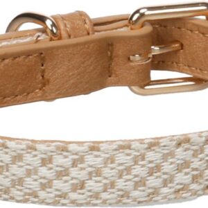 Halsband lara beige M 38-48cm
