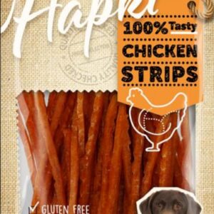 Hapki kippenstrips fijn 85gr