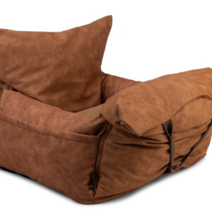 BZ autostoel hond lua cognac 55x55x40cm