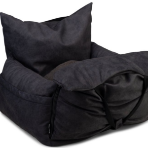 BZ autostoel hond lua zwart 55x55x40cm